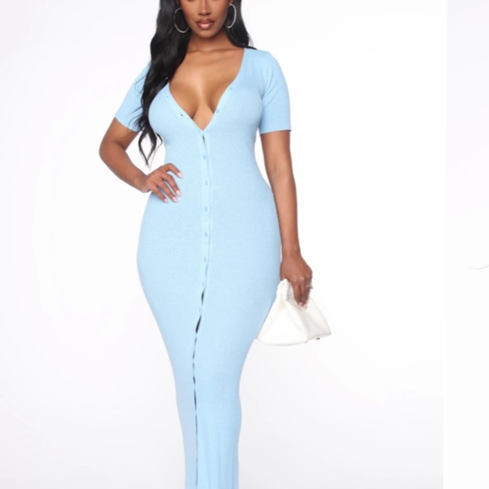 Maxi sweater dress